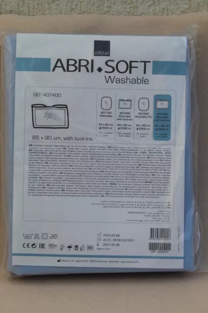 Abena Abri-Soft waschbare Unterlagen 85 x 90 cm 1 Stück (1 Packung)