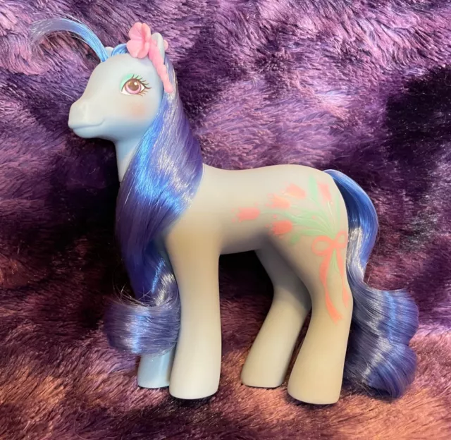 G1 Hasbro My Little Pony - Sweetheart Sister - Flowerburst - Vintage 1980s