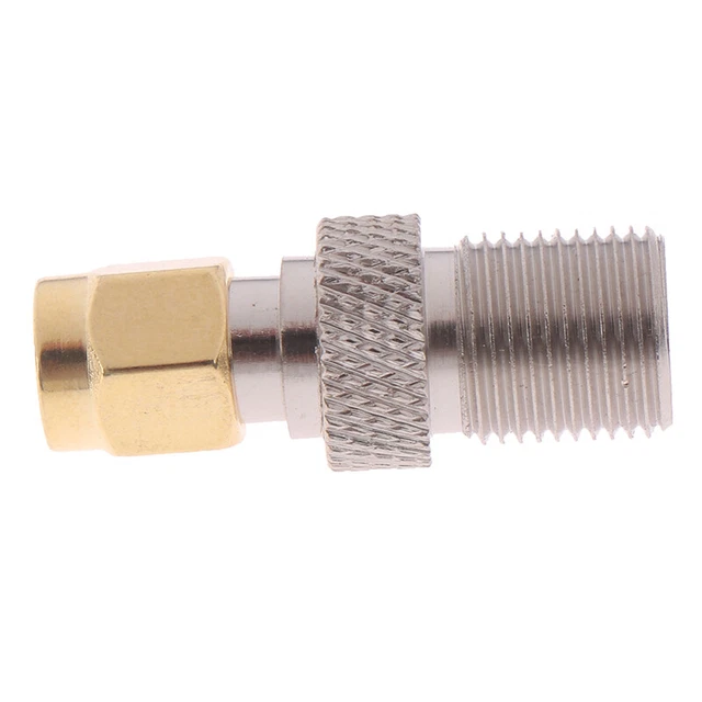 RP SMA male plug Inner hole to F Type Internal hole female straight Adap^io