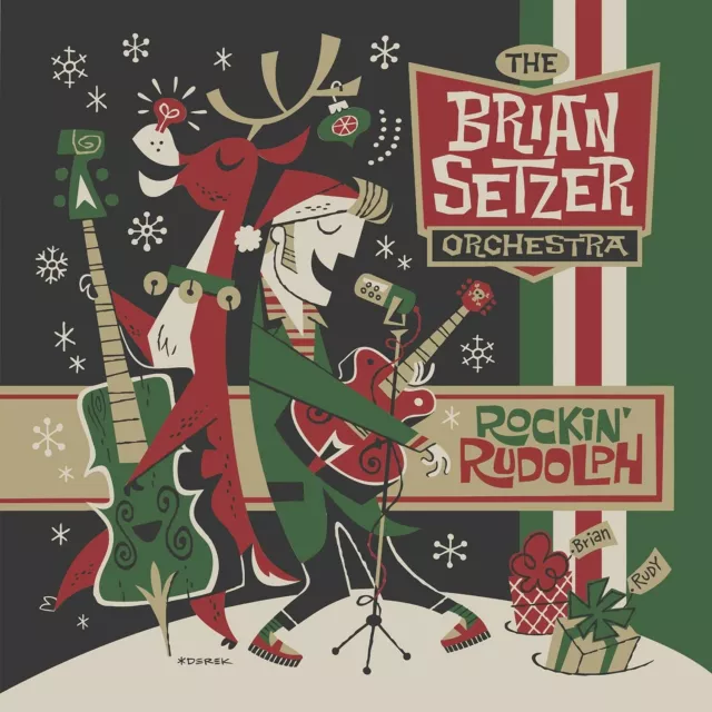 Brian Orchestra Setzer - Rockin' Rudolph  Cd Neuf