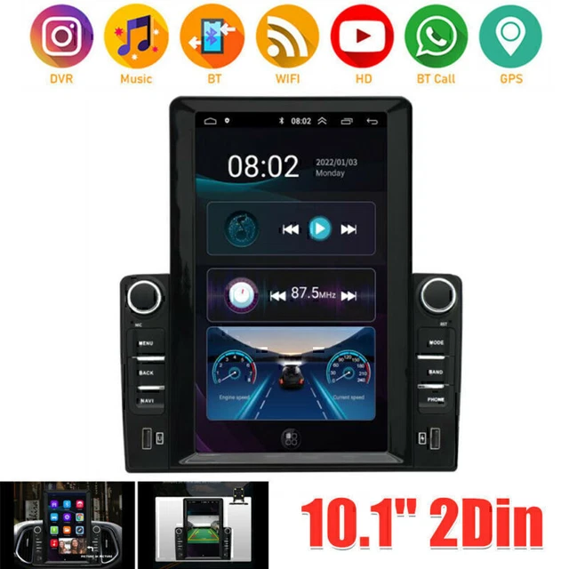 10.1" 2DIN Android 10.0 Quad Core 1+16GB Stereo Radio GPS Bluetooth Wifi Player