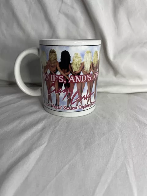 Vintage Riviera Hotel & Casino Las Vegas "Crazy Girls" Topless Show Coffee Mug