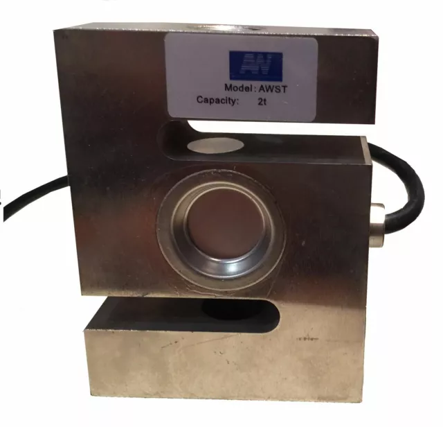 S Type load cell , 2000 kg capacity - One year Warranty