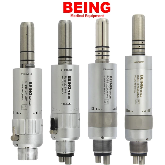 BEING Dental Air Motor 2/4/6Hole Low Speed Handpiece Fiber Optic NSK KaVo E-Type