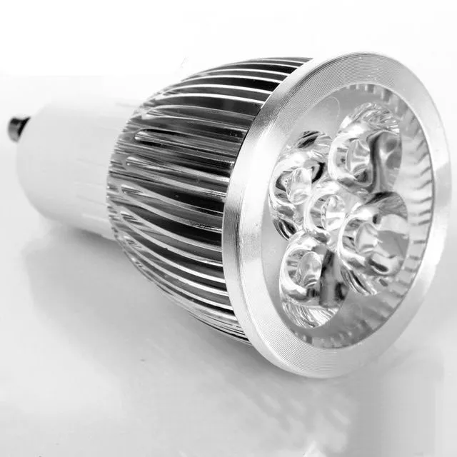 Gu10 Faretto Lampada Luce Fredda Power Led 5W 5 W Watt Casa Ufficio Vetrine