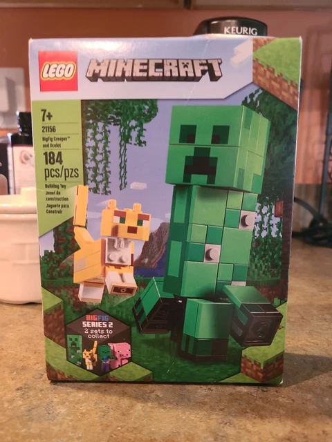 LEGO 21156 BIGFIG Creeper Ocelot Minecraft NEW & Factory Sealed EUR 32