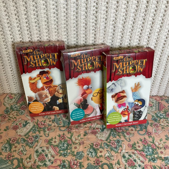 BEST OF THE Muppet Show VHS Lot of 3 (2 New, 1 Open) Jim Henson $15.00 ...