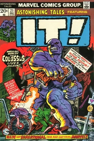Astonishing Tales #21 VG 1973 Stock Image Low Grade