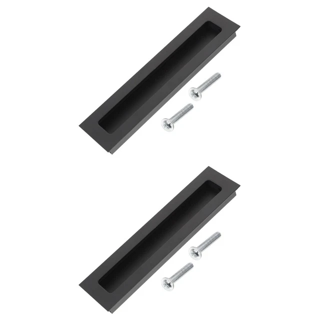Black Drawer Pulls Concealed Cabinet Handles Concealed Handle Cabinet Door