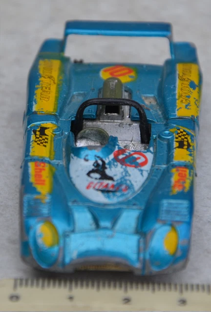 MERCEDES CLK GTR le Mans 90' Majorette n°232 vintage 1/63 environ 8 cm