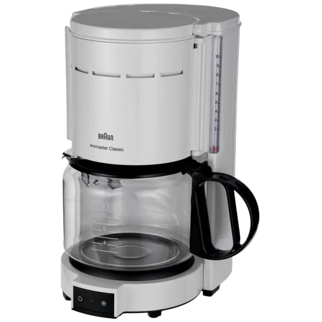 Braun Domestic Home KF 47/1 Weiss Filter-Kaffeemaschine 1000 W Tropfstopp