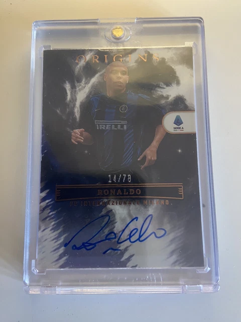 Ronaldo R9 Auto RONALDO R9 PANINI Chronicles 2022/23 Origins Auto SP / 78 - Inter Milan ...