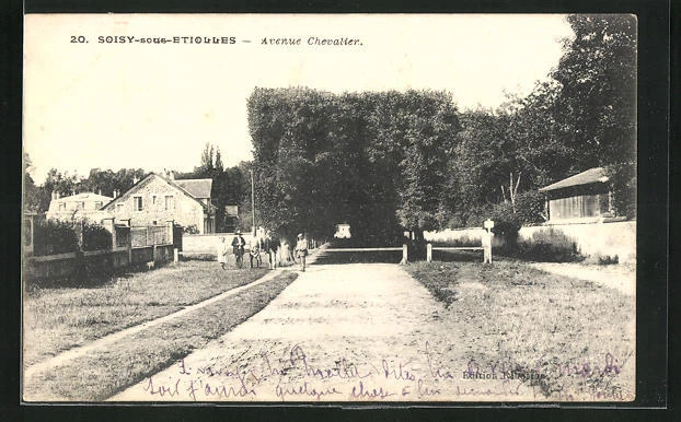 CPA Soisy-sous-Etiolles, Avenue Chevalier 1905