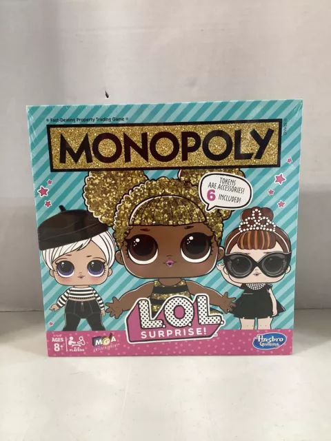 LOL SURPRISE  Monopoly 2018 board game SEALED