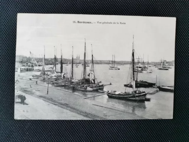 CPA 33 BORDEAUX - Vue Générale de la Rade