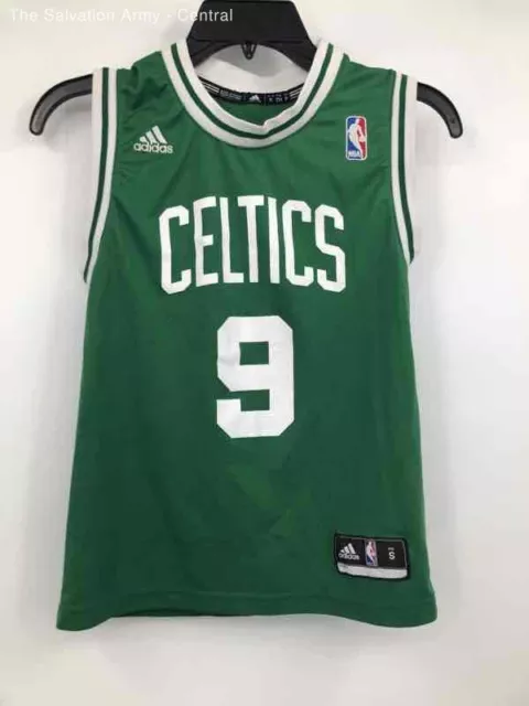 Rajon Rondo Adidas Boston Celtics NBA Women's Official Away Green  Jersey