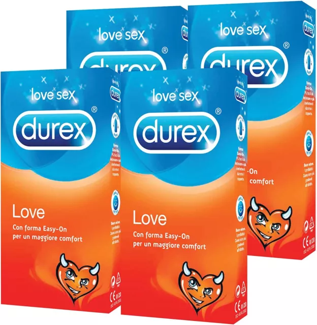 Preservativi Durex Classici  Classici Profilattici Easy-On 48 Profilattici