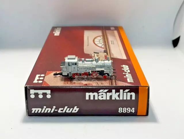 Z Scale Marklin 8894 2-6-0 Steam Locomotive DB 74 701 Original Box