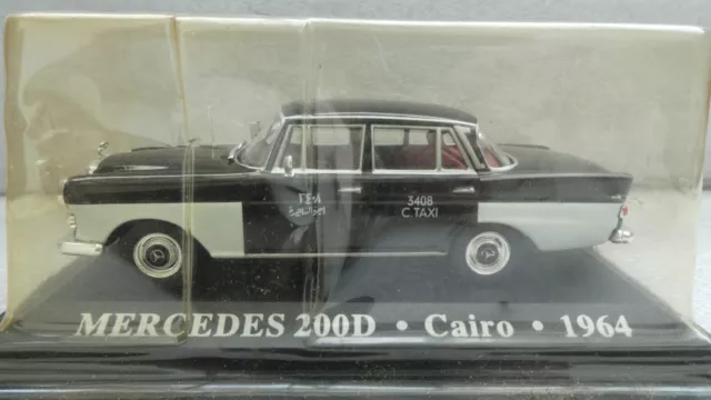 Uh Serie Presse Mercedes 200 D Le Caire 1964 Neuf + Blister Serti