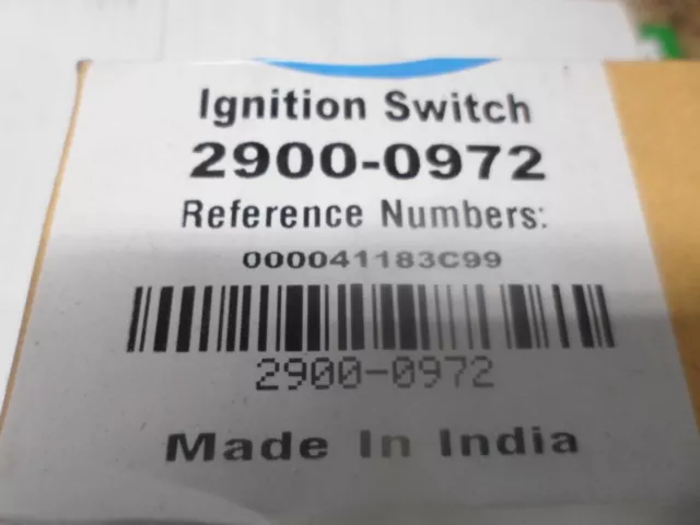 Ignition Switch compatible with 000041183C99 005558982R92 for Mahindra Tractors