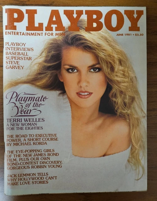 PLAYBOY MAGAZINE JUNE 1981 Issue Terri Welles Playmate Of The Year 0.