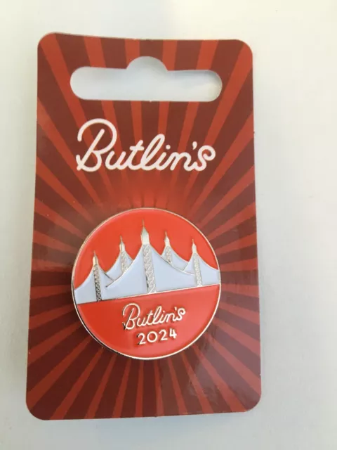 Butlins Latest Year Badge 2024 Issue.