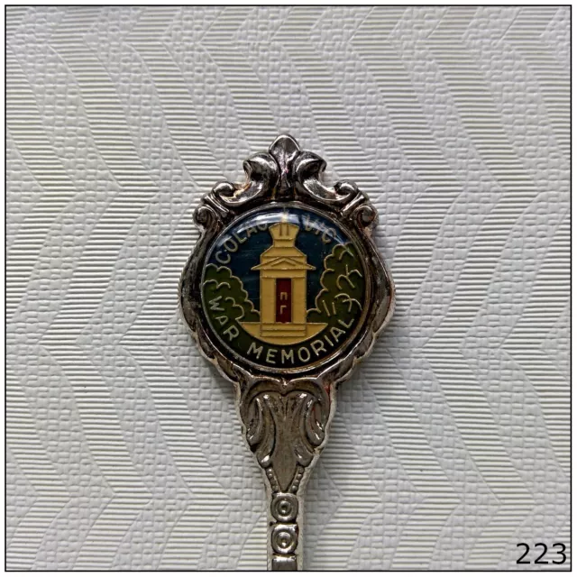 Colac Vic War Memorial Souvenir Spoon Teaspoon