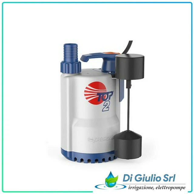 Pedrollo TOP 3 - Elettropompa Sommersa 0.75 HP Con Galleggiante Magnetico Per Drenaggio - Foto 3
