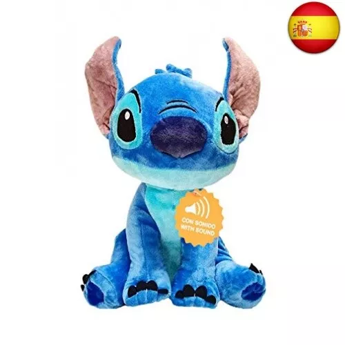PLAY BY PLAY Peluche Soft Stitch Disney con Sonido 30cm - (460018232) EUR  31,48 - PicClick ES