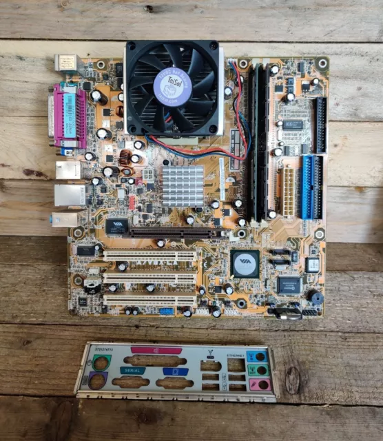 HP A7V8X-LA Scheda Madre Socket A 462 AMD Motherboard Athlon XP CPU • RAM ✅