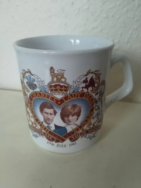 Charles & Lady Diane 1981 Commerative Mug