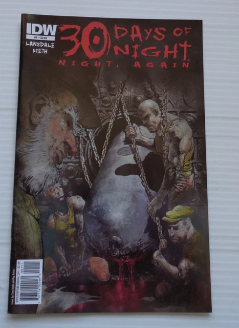 30 Days Of Night: Night Again #1  (2011)  Idw -Lansdale/Kieth - Vf