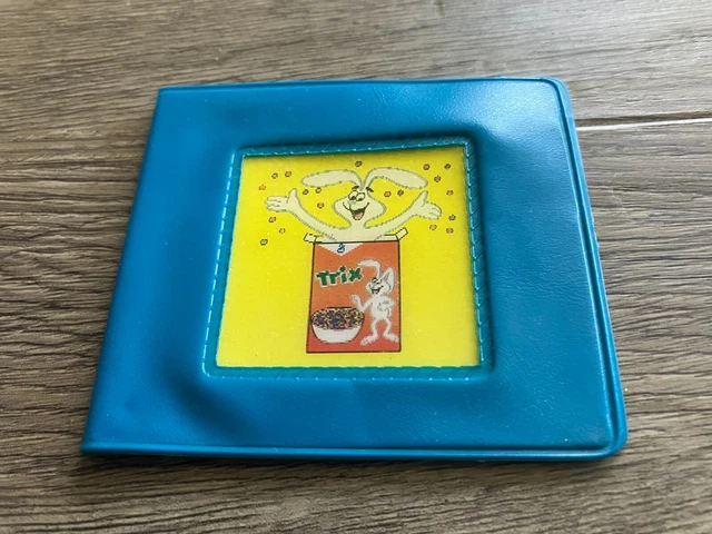 Vintage 1990s General Mills Trix Rabbit 3-D Wallet Cereal Premium