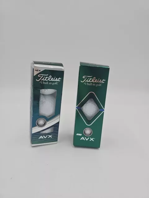 Titleist AVX Golfbälle White 2x3er Set