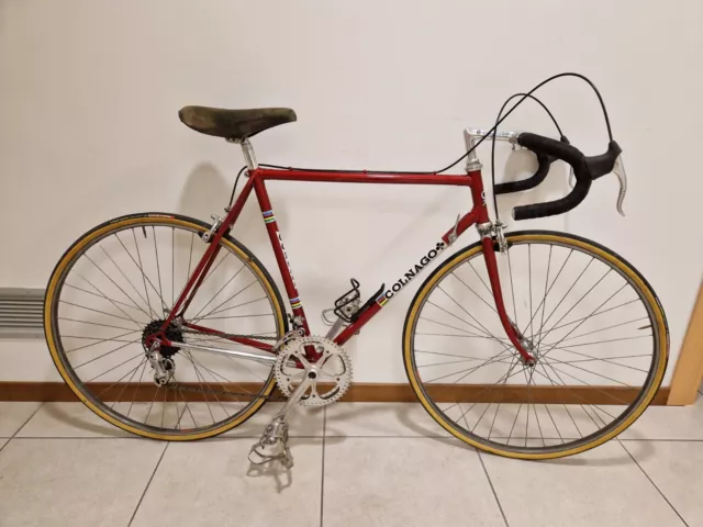 Colnago Super Saronni Campagnolo Nuovo Record Mavic Cinelli vintage bike eroica