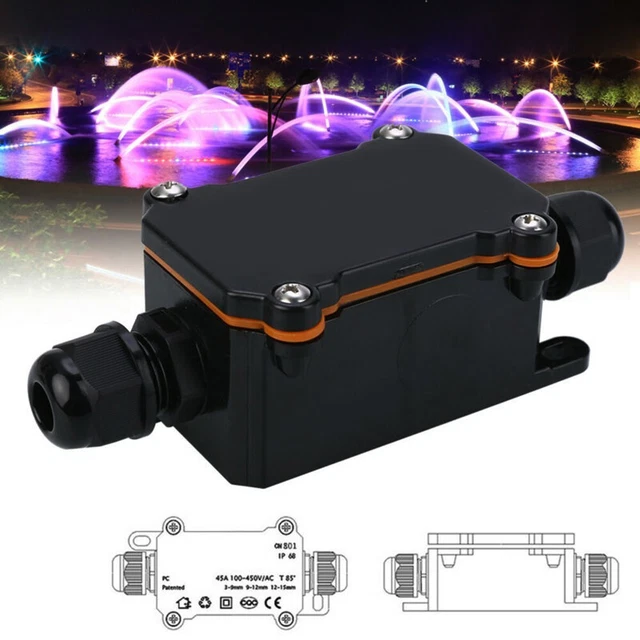 Junction Box 2 Way IP68 Tool Low voltage Flame retardant Cable Industrial