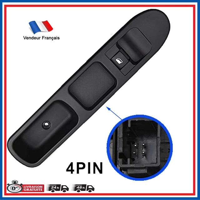 Bouton Commande Interrupteur de Leve Vitre Avant Droit 6554QL 6490HQ 6554HJ