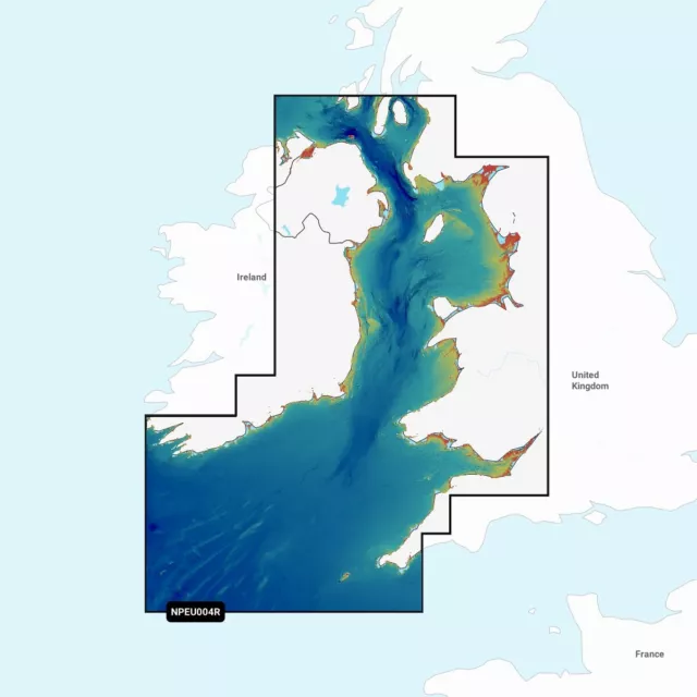 Navionics Platinum Plus + NPEU004R Irische See Micro SD Kartenkarte