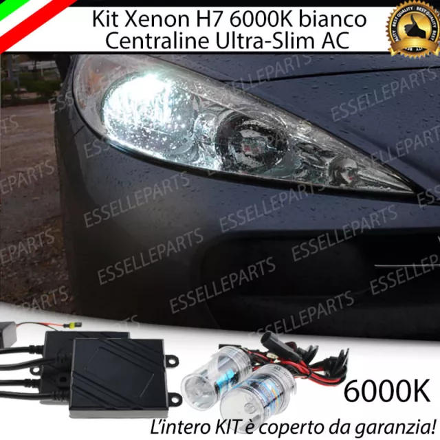 Kit Xenon Xeno H7 Ac 6000 K 35W Peugeot 207 Cc No Error Con Garanzia