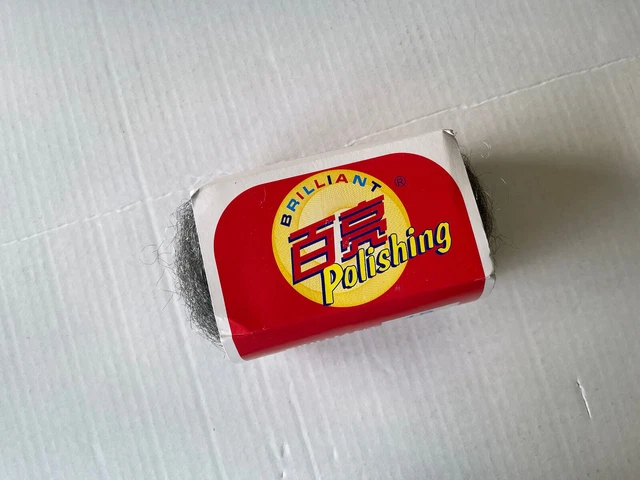 Brilliant Polishing Fine Steel Wool 0000# 3 Pack Grinding Polishing Cleaning Pad