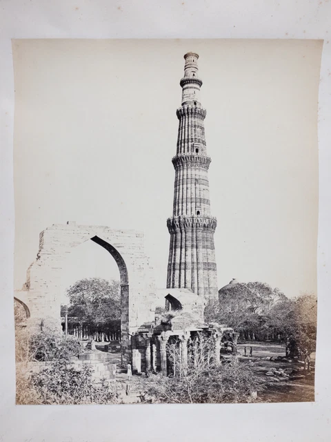 INDES, INDIA, SAMUEL Bourne, 1865, vintage albumen print, Photography