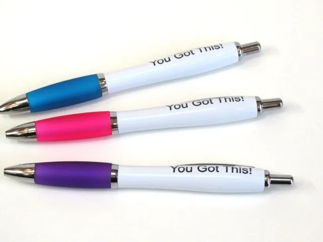 You Got This Pen Motivational Quote Office Stationary Anxiety Worry Gift X1