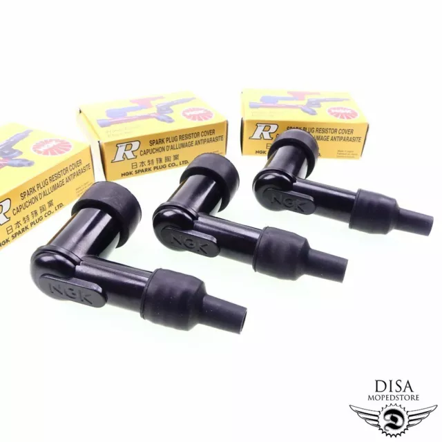 3x Zündkerzenstecker NGK für Yamaha Aerox MBK Nitro Peugeot Speedfight 1 2