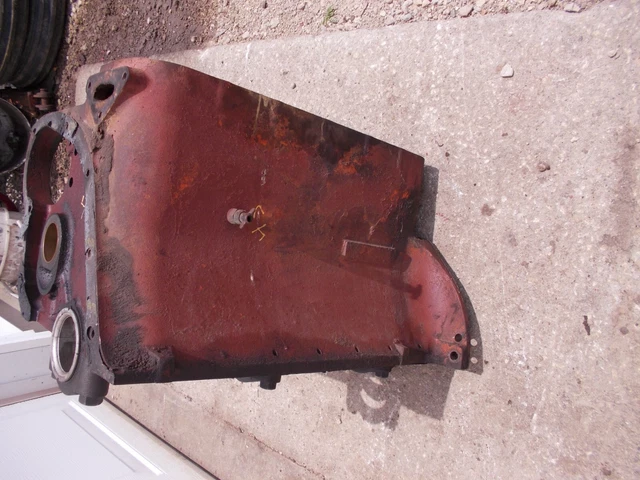 Allis Chalmers WD45 WD 45 tractor engine motor block AM3853-8 & CRATER pistons