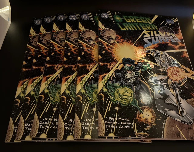 DC Comics Graphic Novel Green Lantern & Silver Surfer. Never Opened