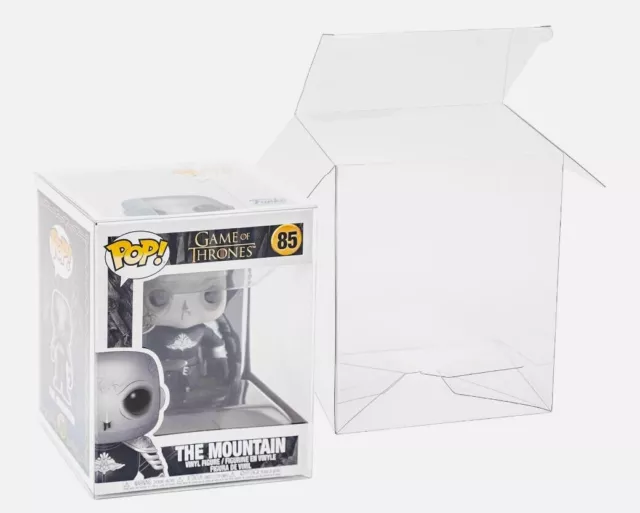 10pc 6" Pop Protector Case For Funko 6 Inch Boxes Vinyl Figures Extra Thick