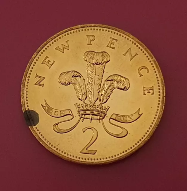 1973 Royal Mint 2p Two Pence PROOF Coin