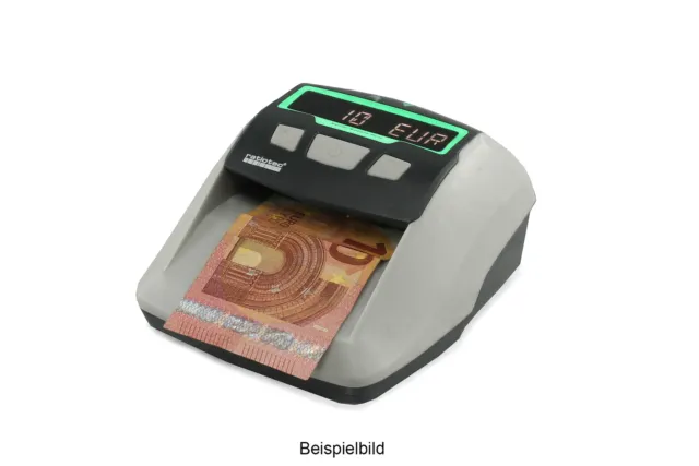 Ratiotec Soldi Smart Pro | Automatisches Banknotenprüfgerät | EUR | GPB | CHF