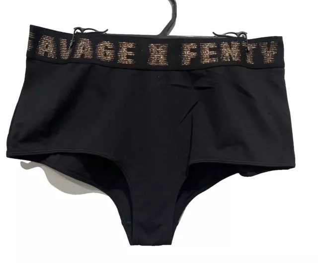 Savage X Fenty Rihanna Hotline High-Waist Color Black Caviar Legging Size M