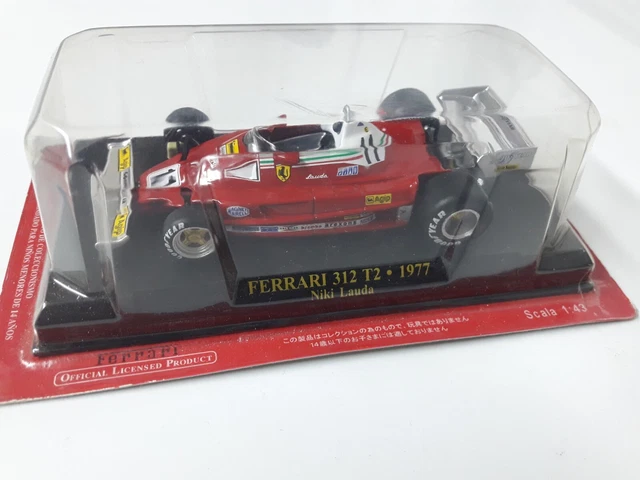 NEW RARE 1:24 F1 FERRARI 312 T2 - Niki Lauda 1976 ALTAYA +Magazine